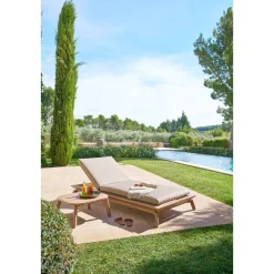 Lit de piscine MANISSA Beige