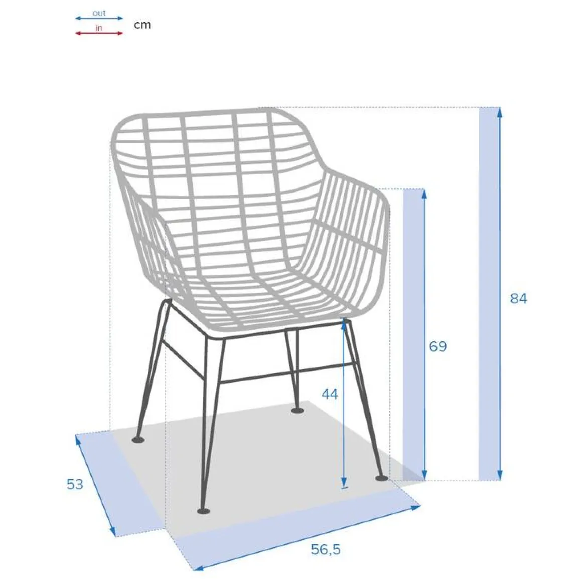 Lot de 2 fauteuils de jardin LAMBADA Sésame