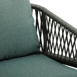 Lot de 2 fauteuils de jardin ORIENGO Olive & Graphite