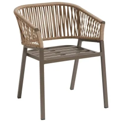Lot de 2 fauteuils de jardin ORIENGO Miel & Praline