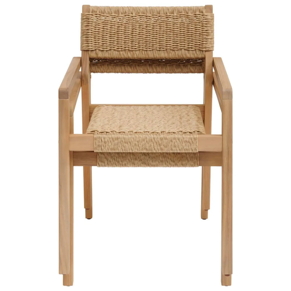 Lot de 2 fauteuils TEMEIRA Acacia