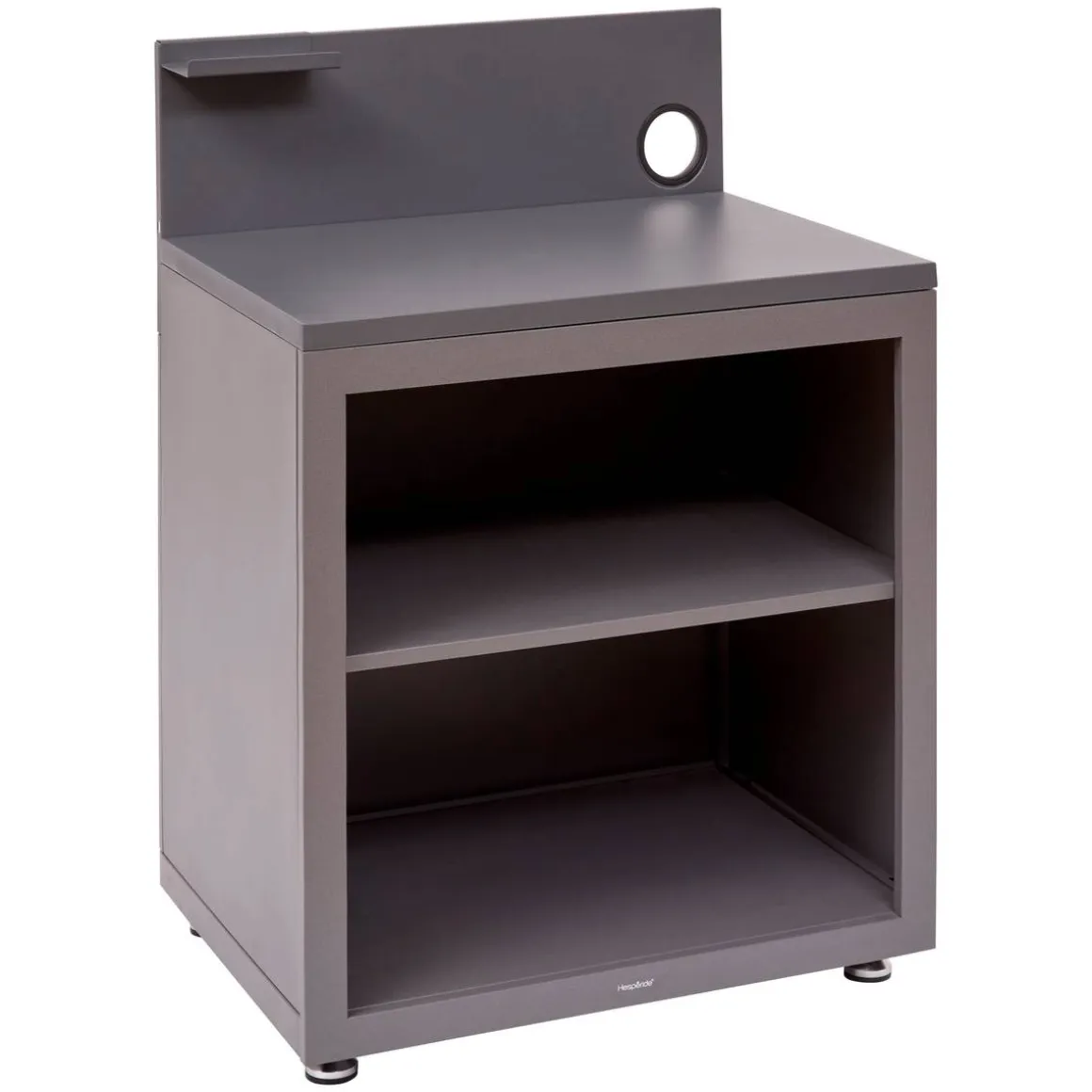 Module avec étagère pour cuisine d'été OXYANA Graphite