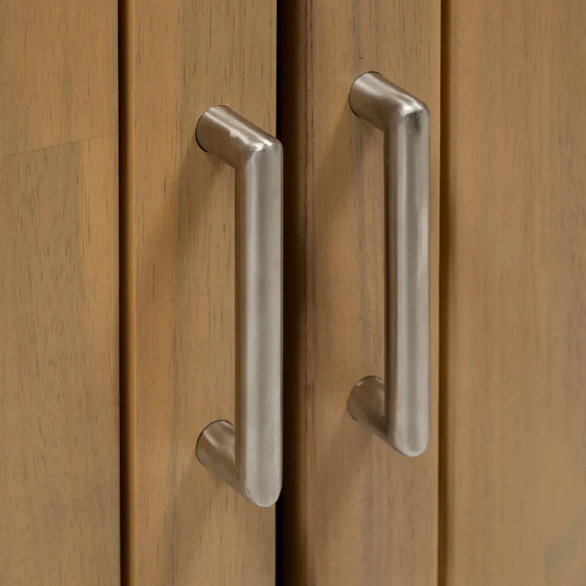Module 2 portes à roulettes pour cuisine d'été LODGIA Beige