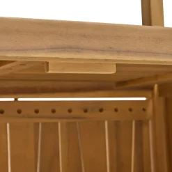 Module 2 portes à roulettes pour cuisine d'été LODGIA Beige