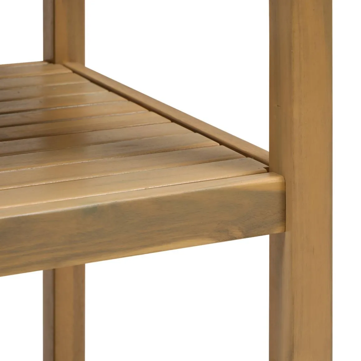 Module à roulettes avec étagères pour cuisine d'été LODGIA Beige