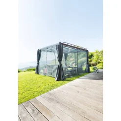 Moustiquaire pour pergola BELIZE Ardoise