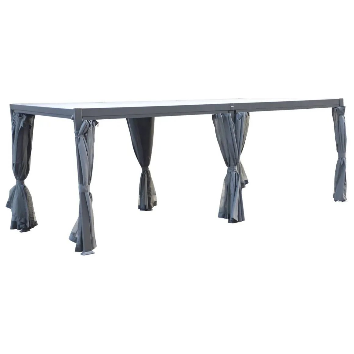 Moustiquaire pour pergola bioclimatique AVILA Graphite