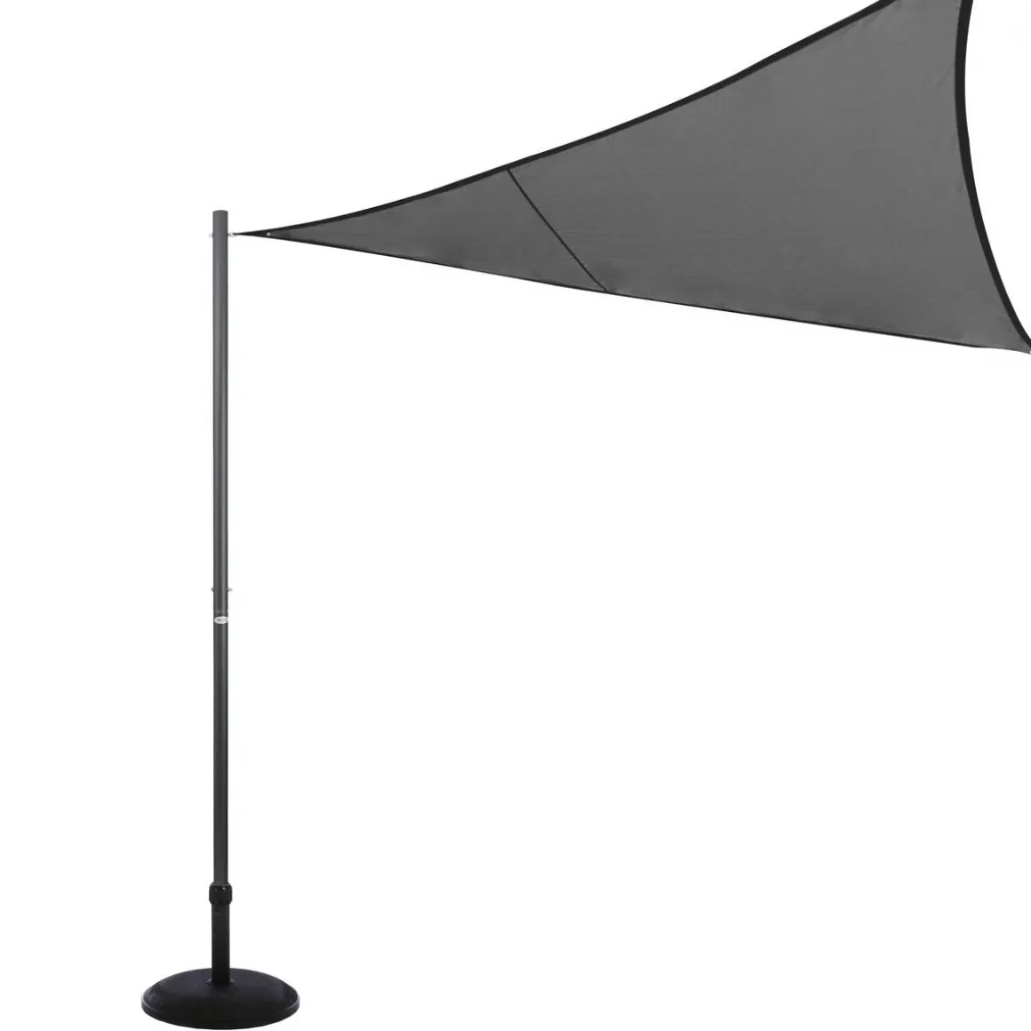Mât de fixation pour voile d'ombrage Graphite