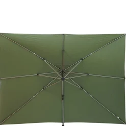 Parasol déporté rectangulaire ÉQUADOR Vert olive
