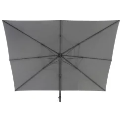 Parasol déporté rectangulaire SUENYO Sunbrella® Anthracite
