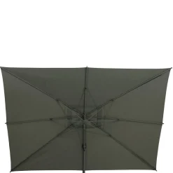 Parasol déporté rectangulaire inclinable MELHIA Vert laurier