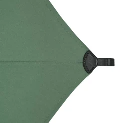 Parasol déporté rond MANOA Vert olive / Graphite