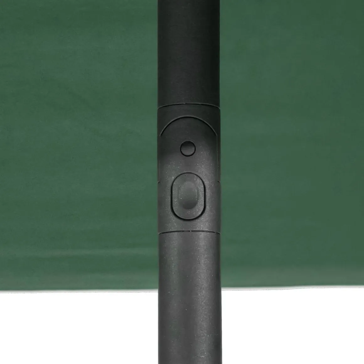 Parasol droit carré inclinable SOYA Vert olive