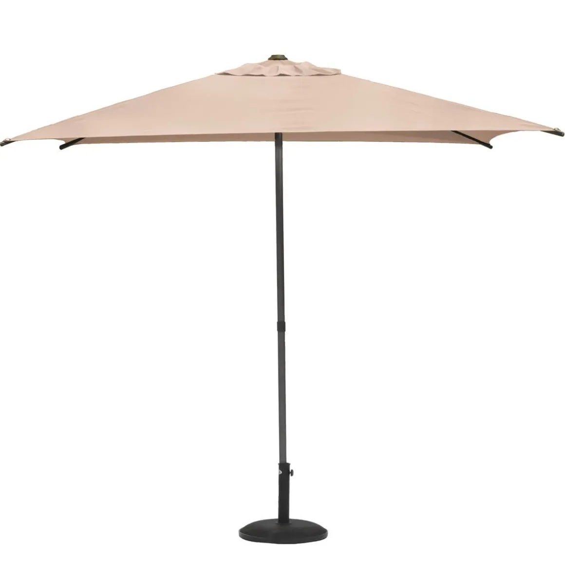 Parasol droit carré inclinable SOYA Blé