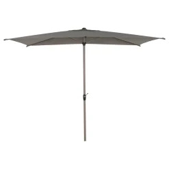 Parasol droit rectangulaire inclinable LOOMPA Café