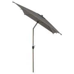 Parasol droit rectangulaire inclinable LOOMPA Café