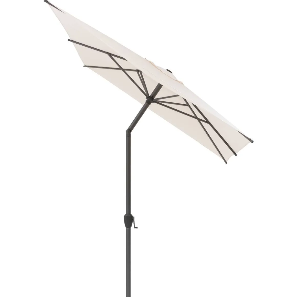 Parasol droit rectangulaire inclinable LOOMPA Blé
