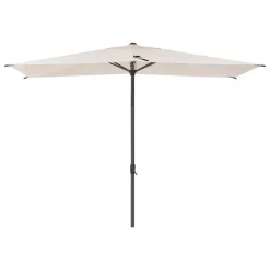 Parasol droit rectangulaire inclinable LOOMPA Blé