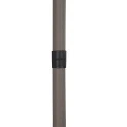 Parasol droit rond inclinable SOYA Café