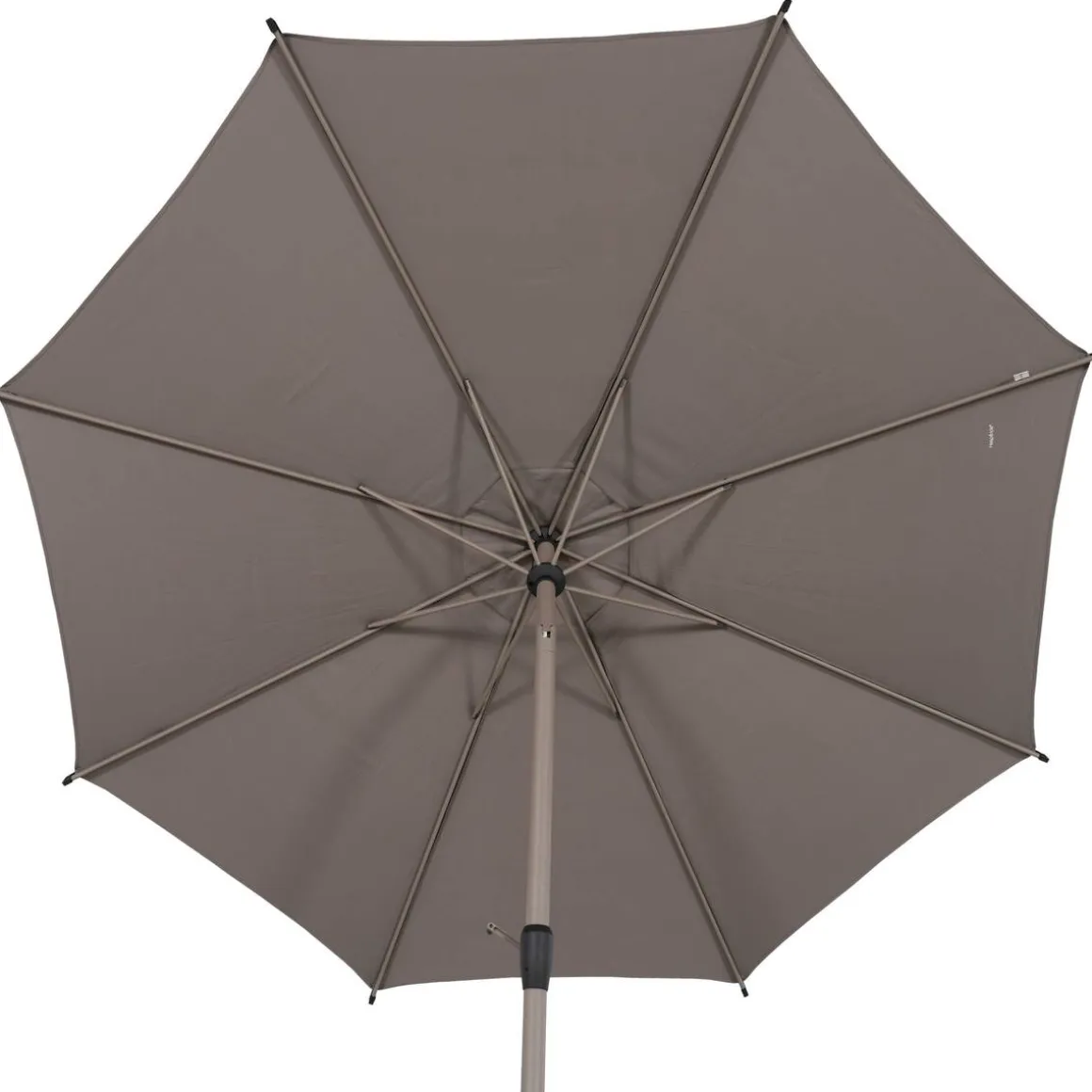 Parasol droit rond inclinable LOOMPA Café