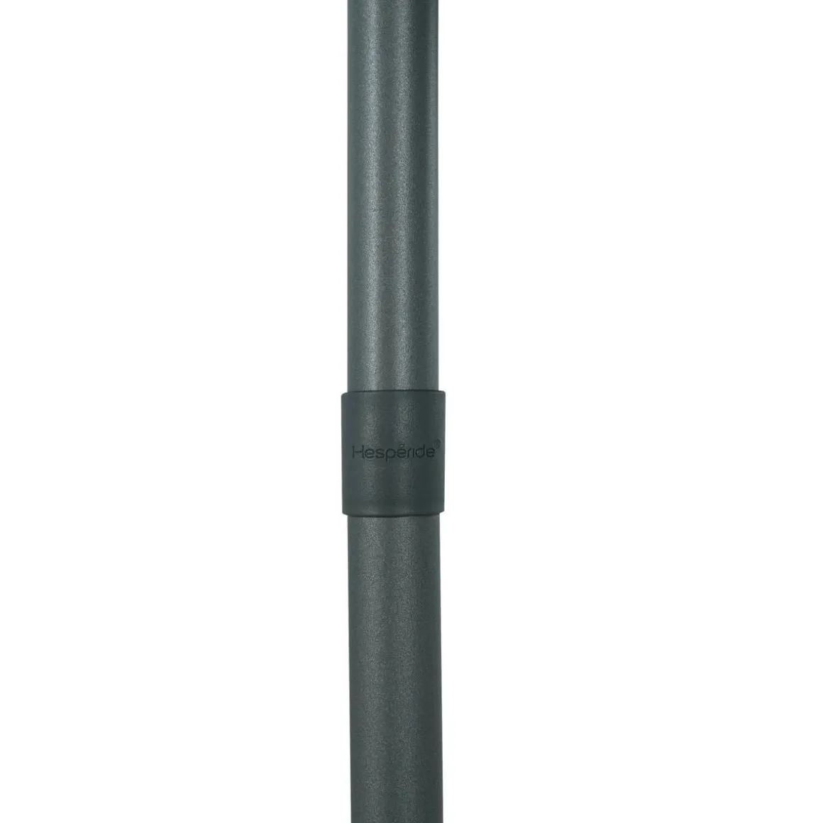 Parasol droit rond inclinable SOYA Vert olive / Graphite
