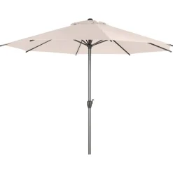 Parasol droit rond inclinable LOOMPA Blé