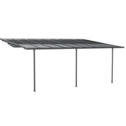 Pergola adossée BELIZE Graphite