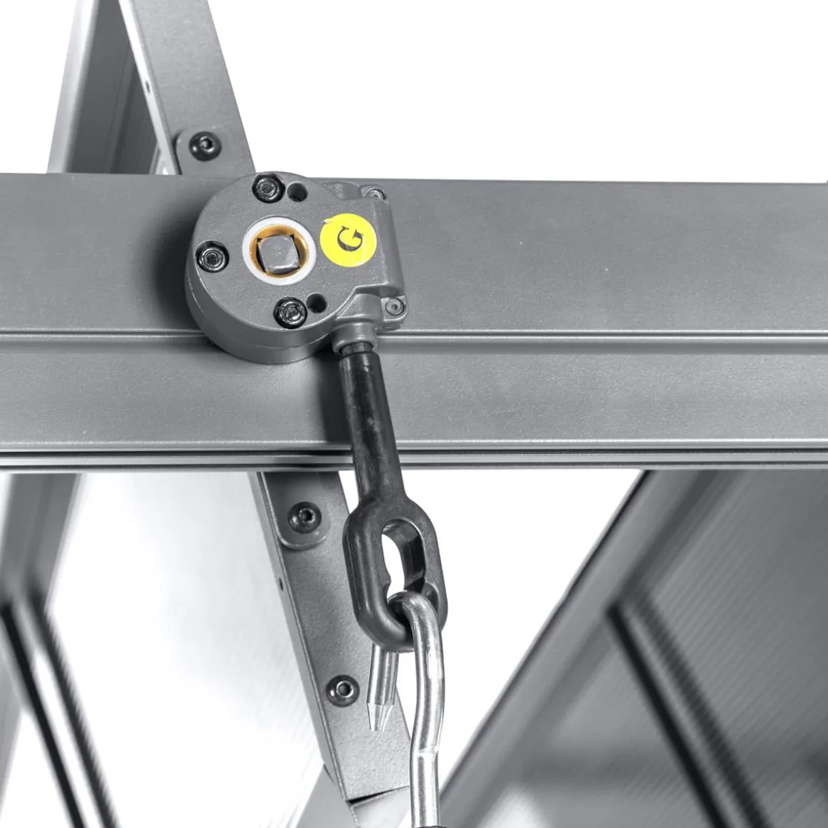 Pergola autoportante BELIZE Graphite