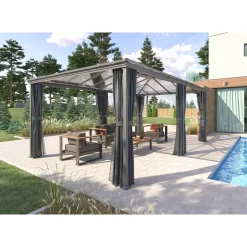 Pergola autoportante BELIZE Graphite