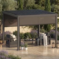 Pergola bioclimatique EVONIS Graphite