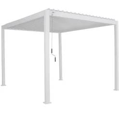 Pergola bioclimatique EVORA Blanc