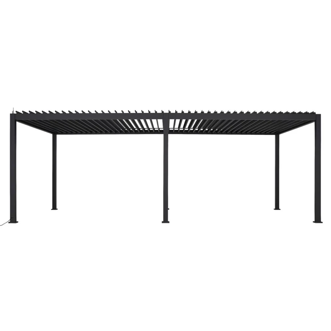 Pergola bioclimatique électrique EVORA Graphite