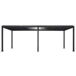 Pergola bioclimatique électrique EVORA Graphite