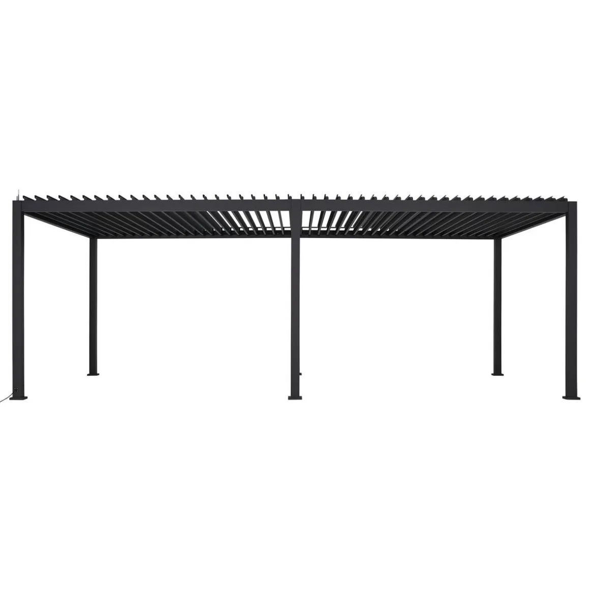Pergola bioclimatique électrique EVORA Graphite