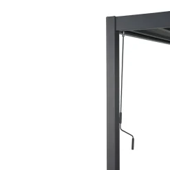 Pergola bioclimatique rétractable EVORA Gris