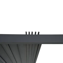 Pergola bioclimatique rétractable EVORA Gris