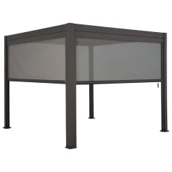 Pergola EVORA avec 4 stores