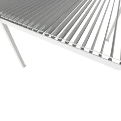 Pergola électrique bioclimatique autoportante EVORA Argile