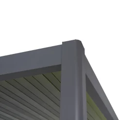 Pergola électrique bioclimatique autoportante EVORA Graphite