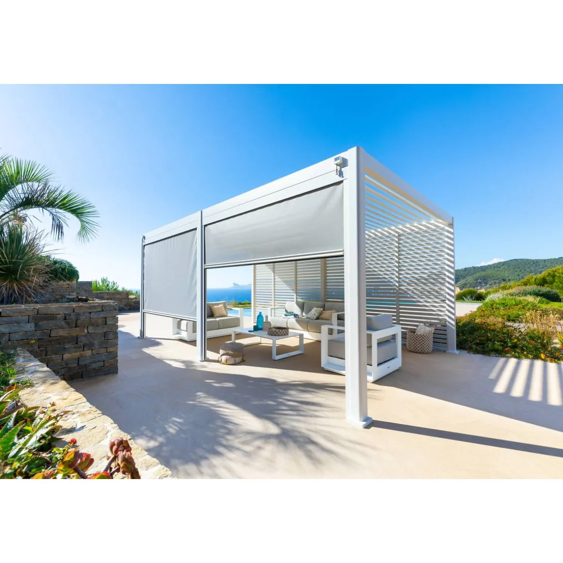 Persienne fixe EVORA Blanche