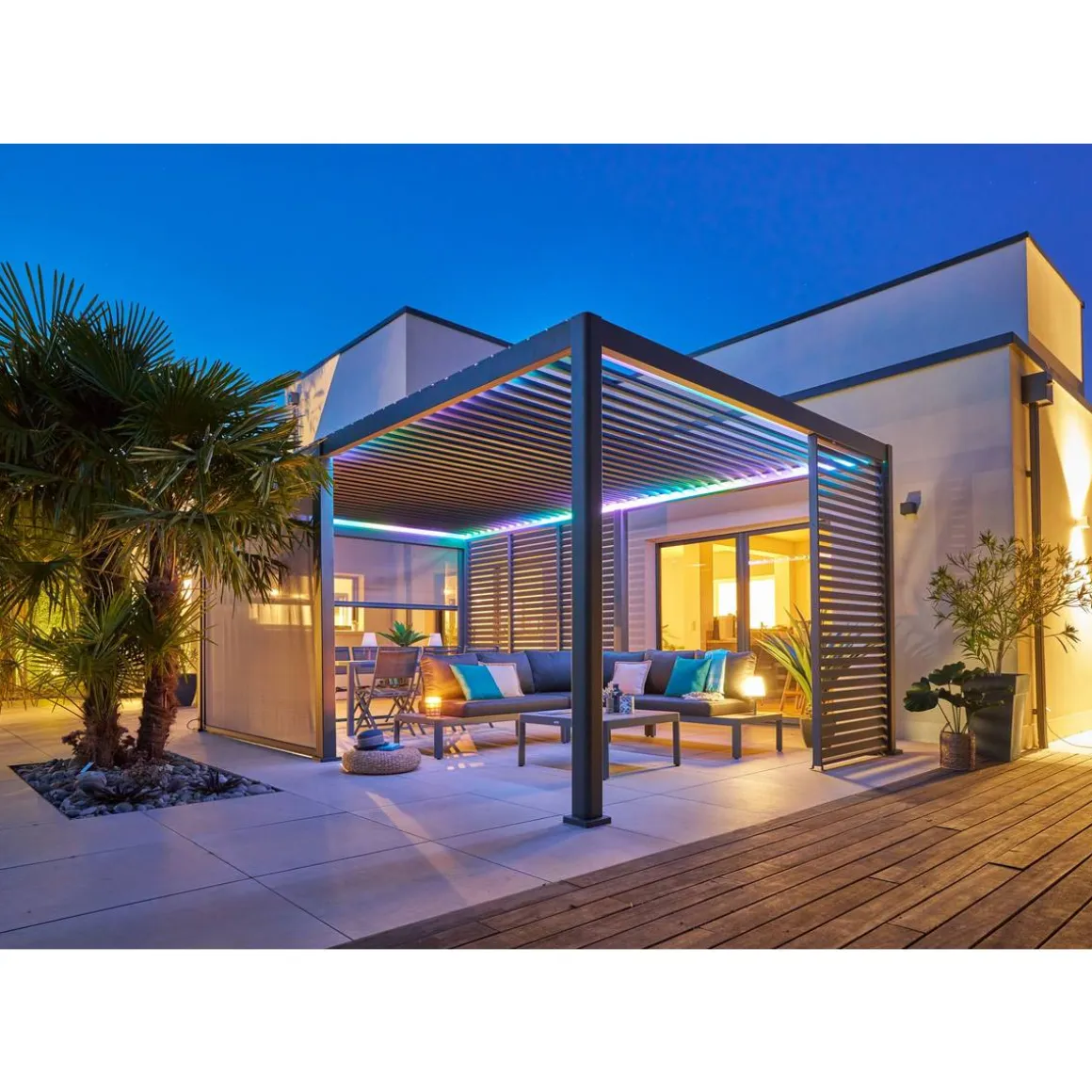 Persienne fixe EVORA Graphite