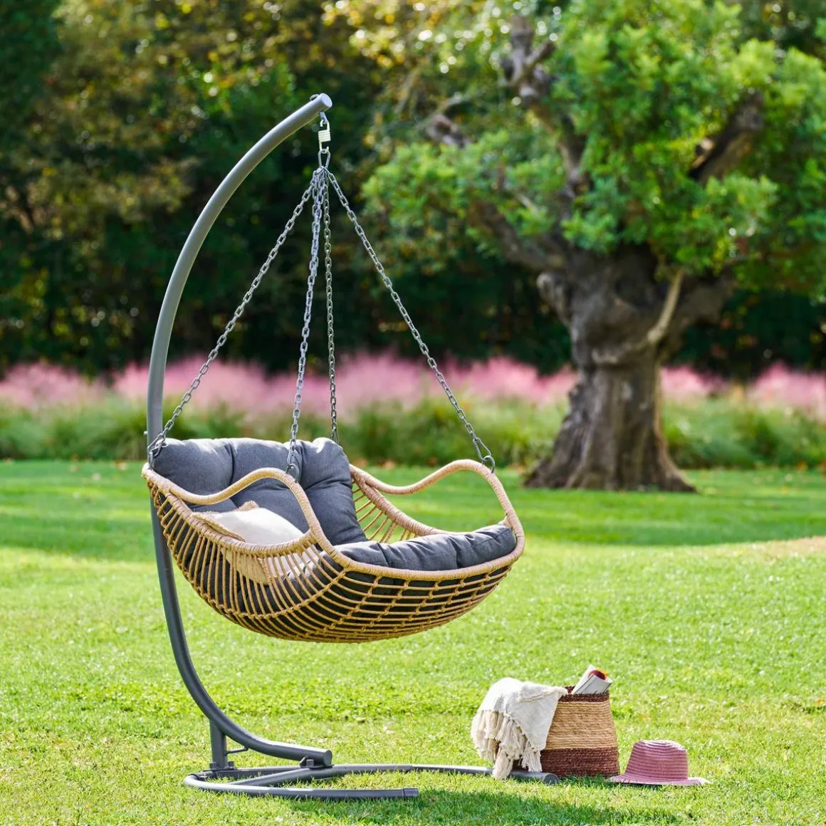 Pied pour chaise suspendue PANAO Graphite