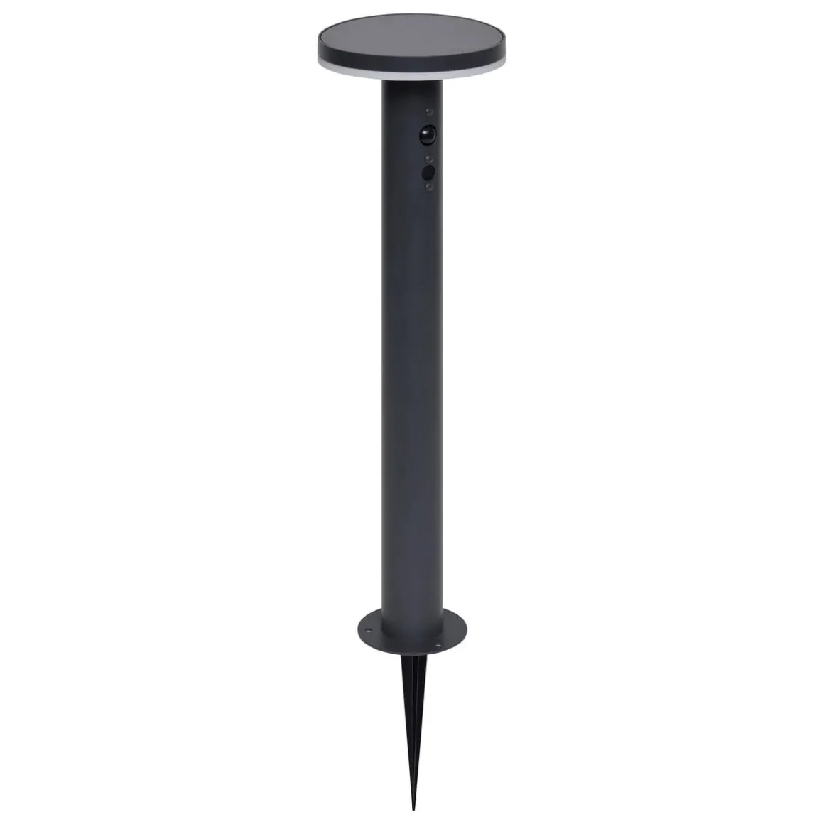 Potelet d'extérieur solaire DETEKT Graphite