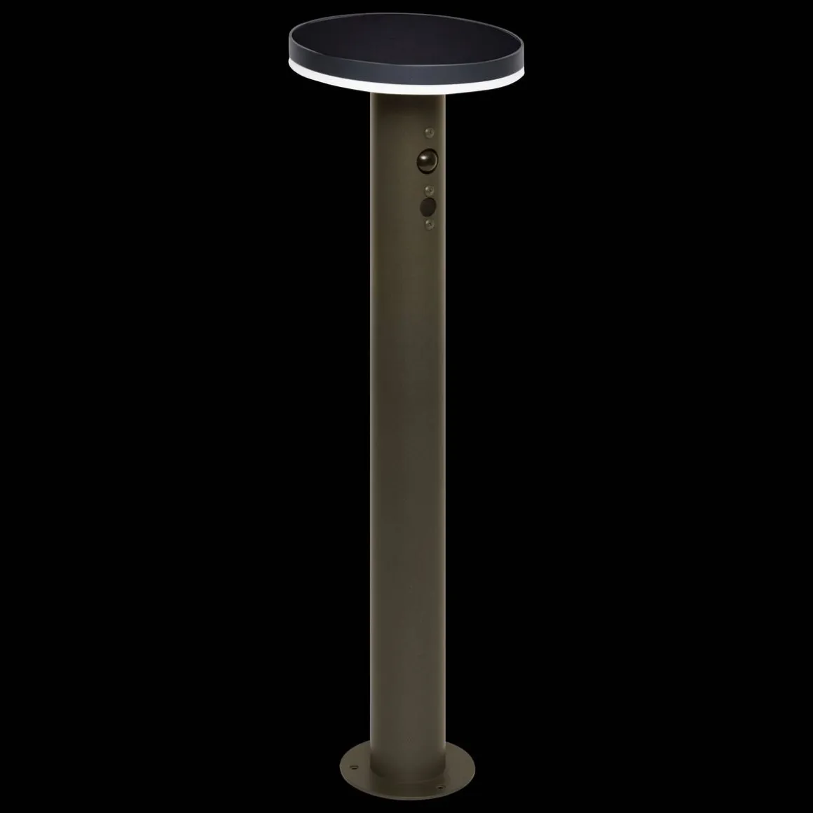 Potelet d'extérieur solaire DETEKT Graphite