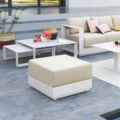 Pouf de jardin ALLURE Avoine