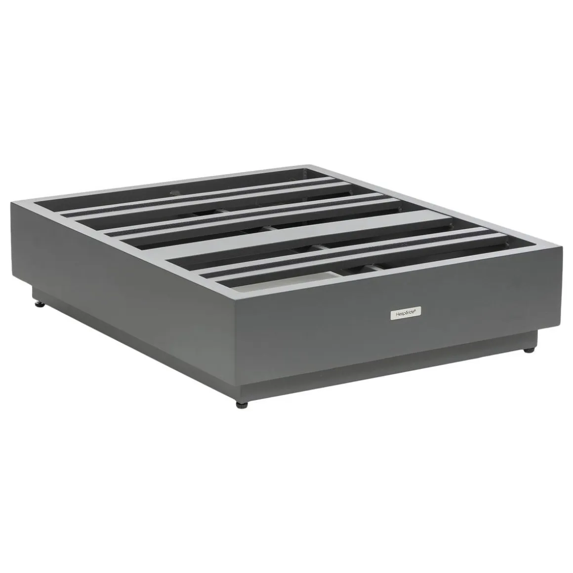Pouf de jardin ALLURE Graphite & Gris foncé