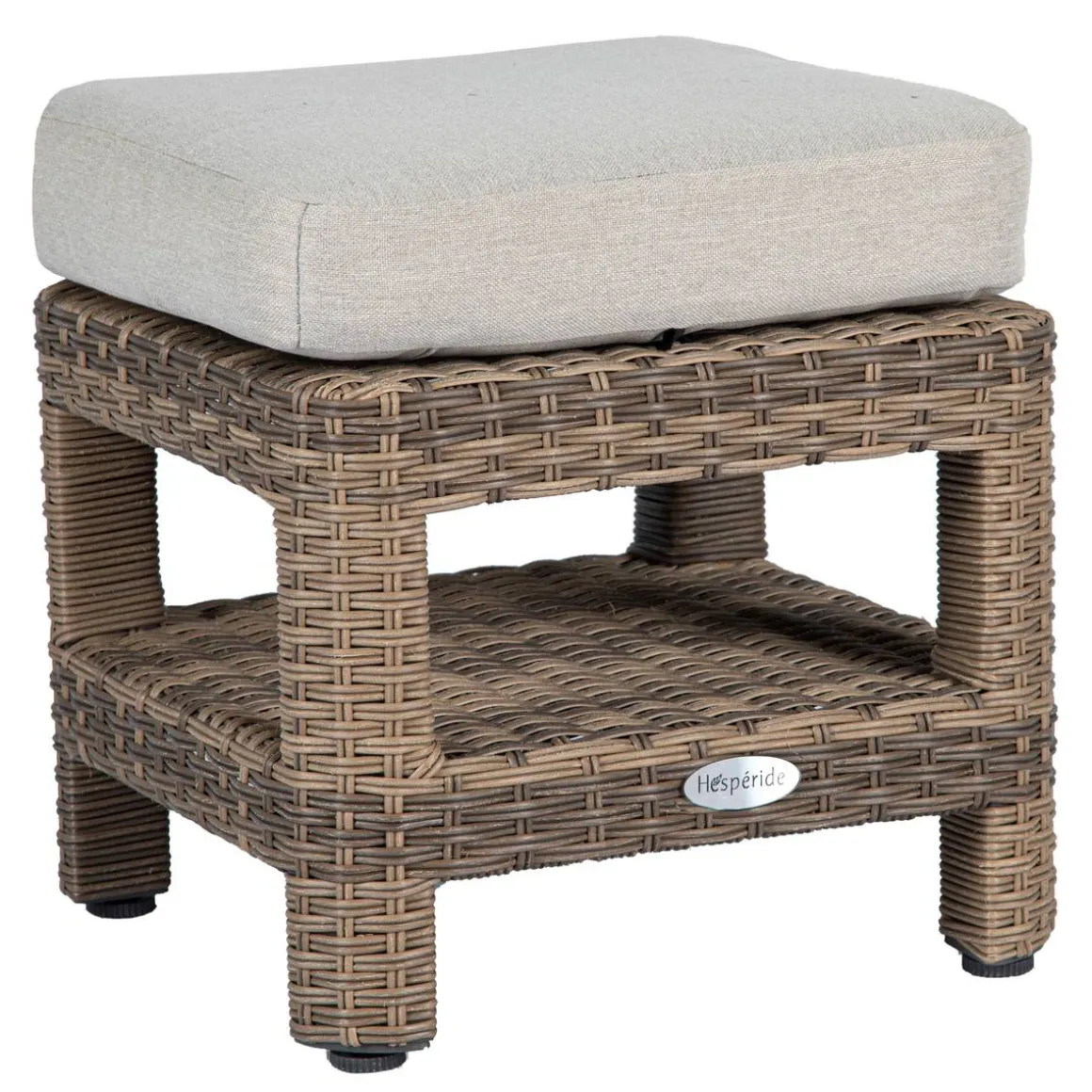 Pouf de jardin carré POLYNÉSIA Naturae