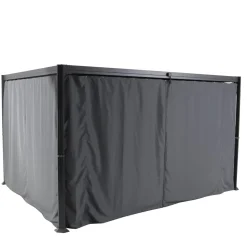 Rideaux pour pergola BELIZE Ardoise