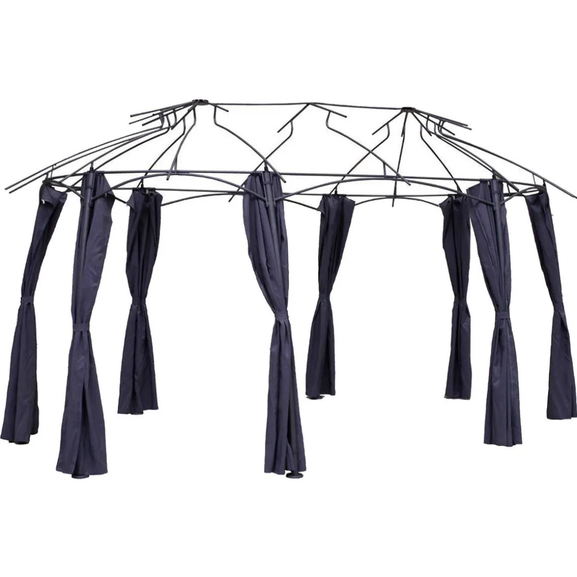 Rideaux pour tonnelle MALDIVES Ardoise