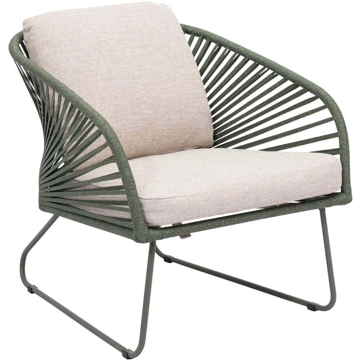 Salon de jardin BELANO Vert laurier